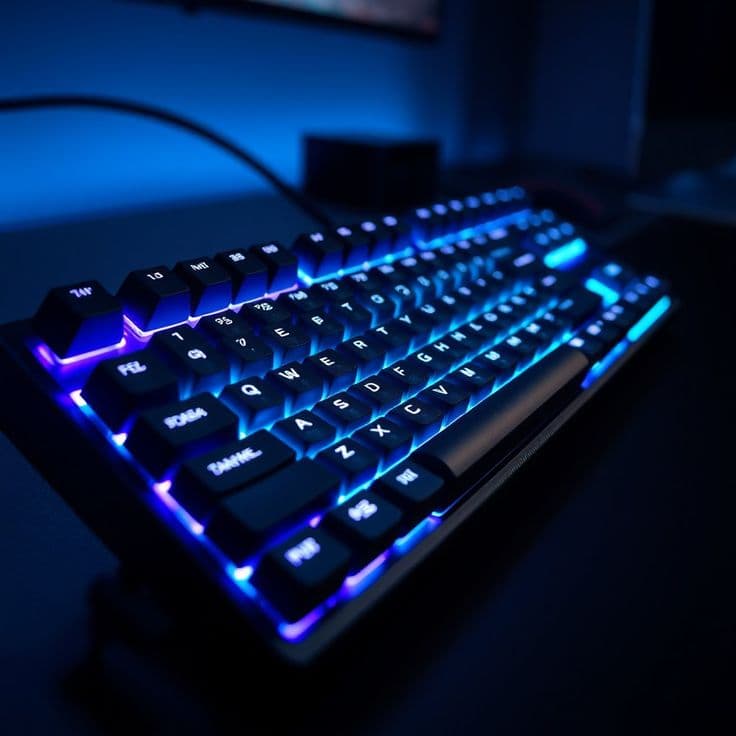 image of a laptop keyboard optimised to show the keyboard repair done in our service center