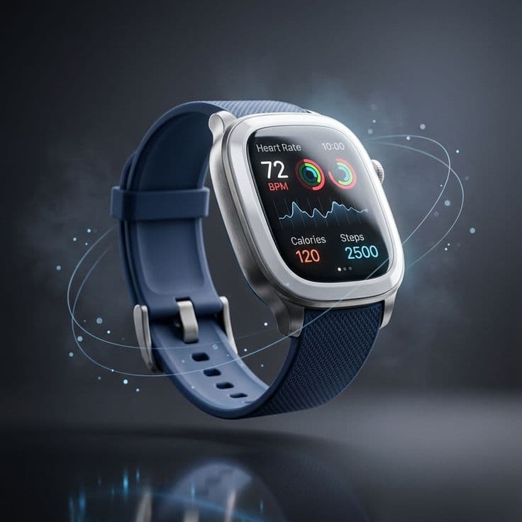 image of a smartwatch optimised to show smart watch repair services